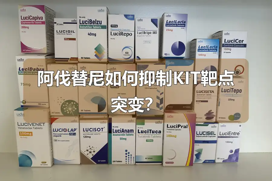 阿伐替尼如何抑制KIT靶点突变？